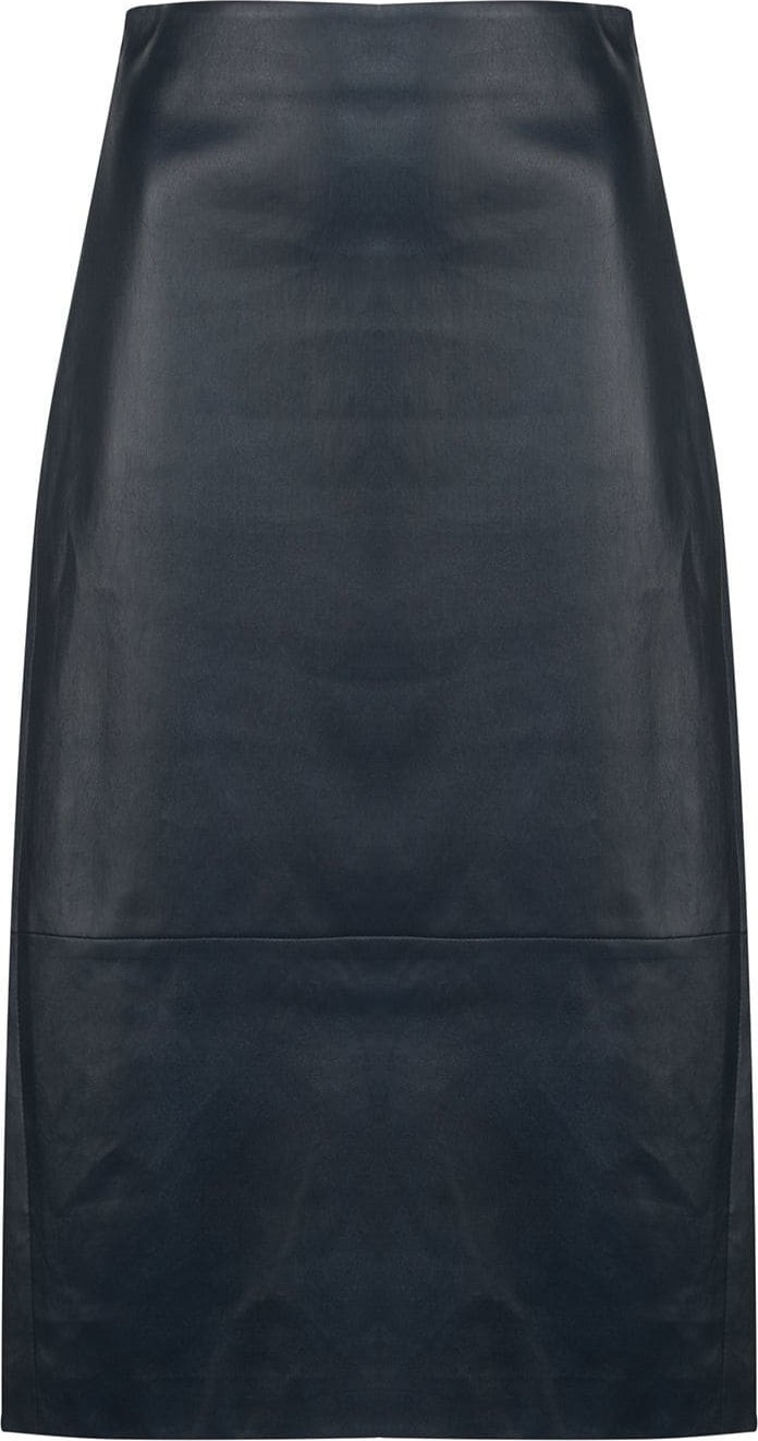 THE ROW Leather pencil skirt