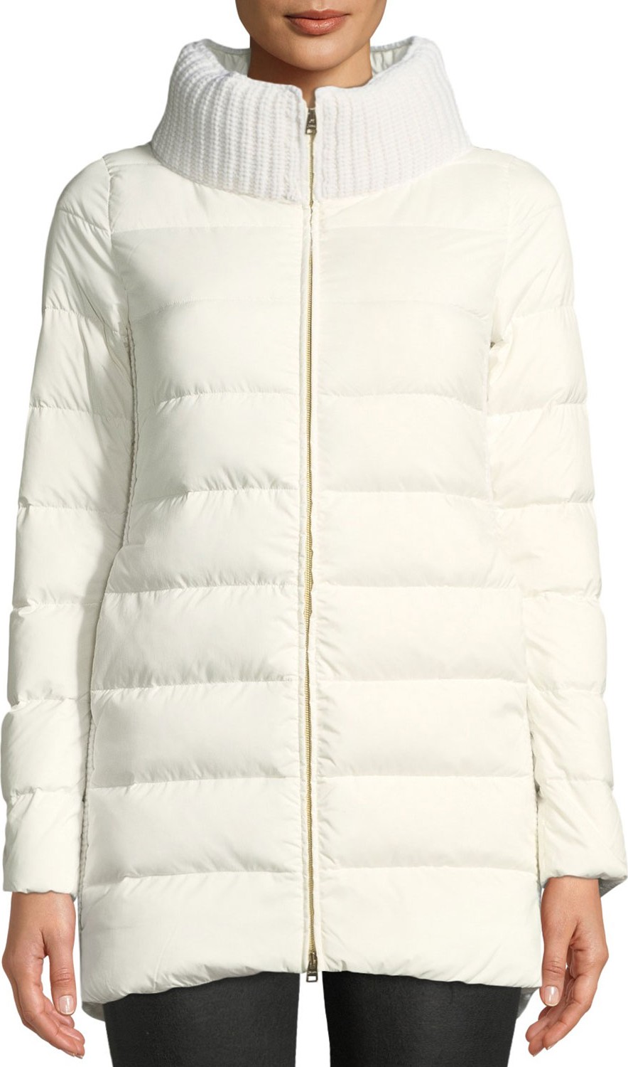 Herno Wool & Down Combo Puffer Coat