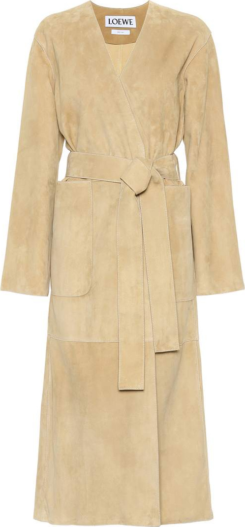 LOEWE Suede coat