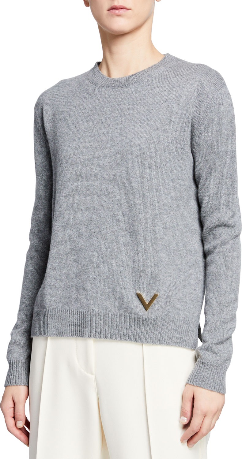 Valentino Cashmere Crewneck Sweater