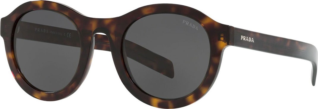 Prada Round Acetate Sunglasses
