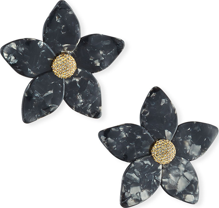 BAUBLEBAR Adelissa Resin Flower Earrings