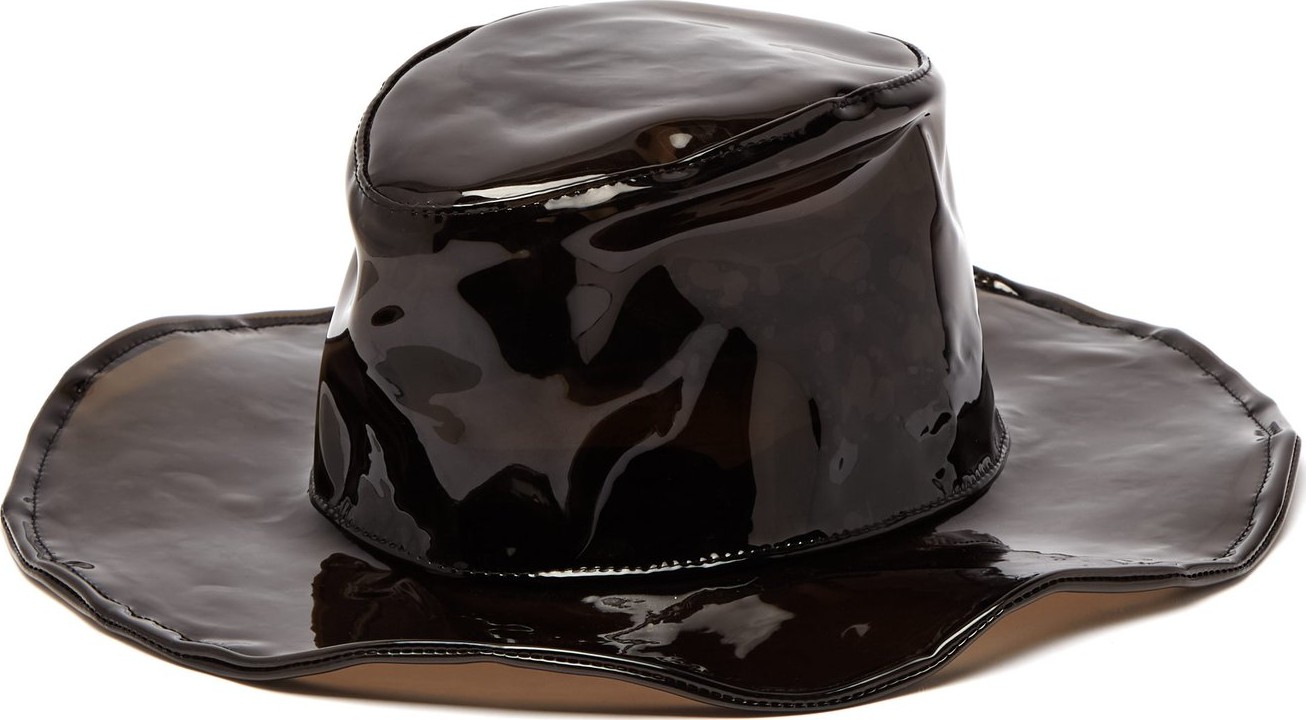 House of Lafayette Marco 3 PVC fedora hat