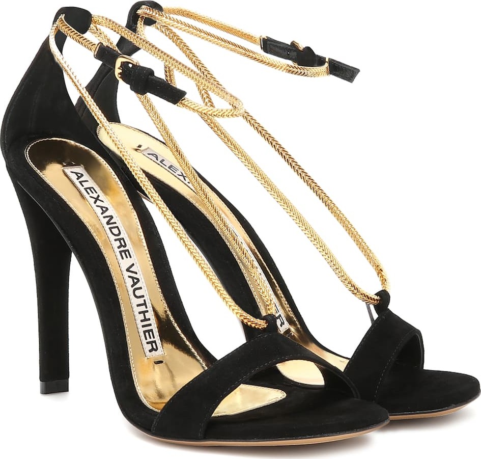 Alexandre Vauthier Alena suede sandals