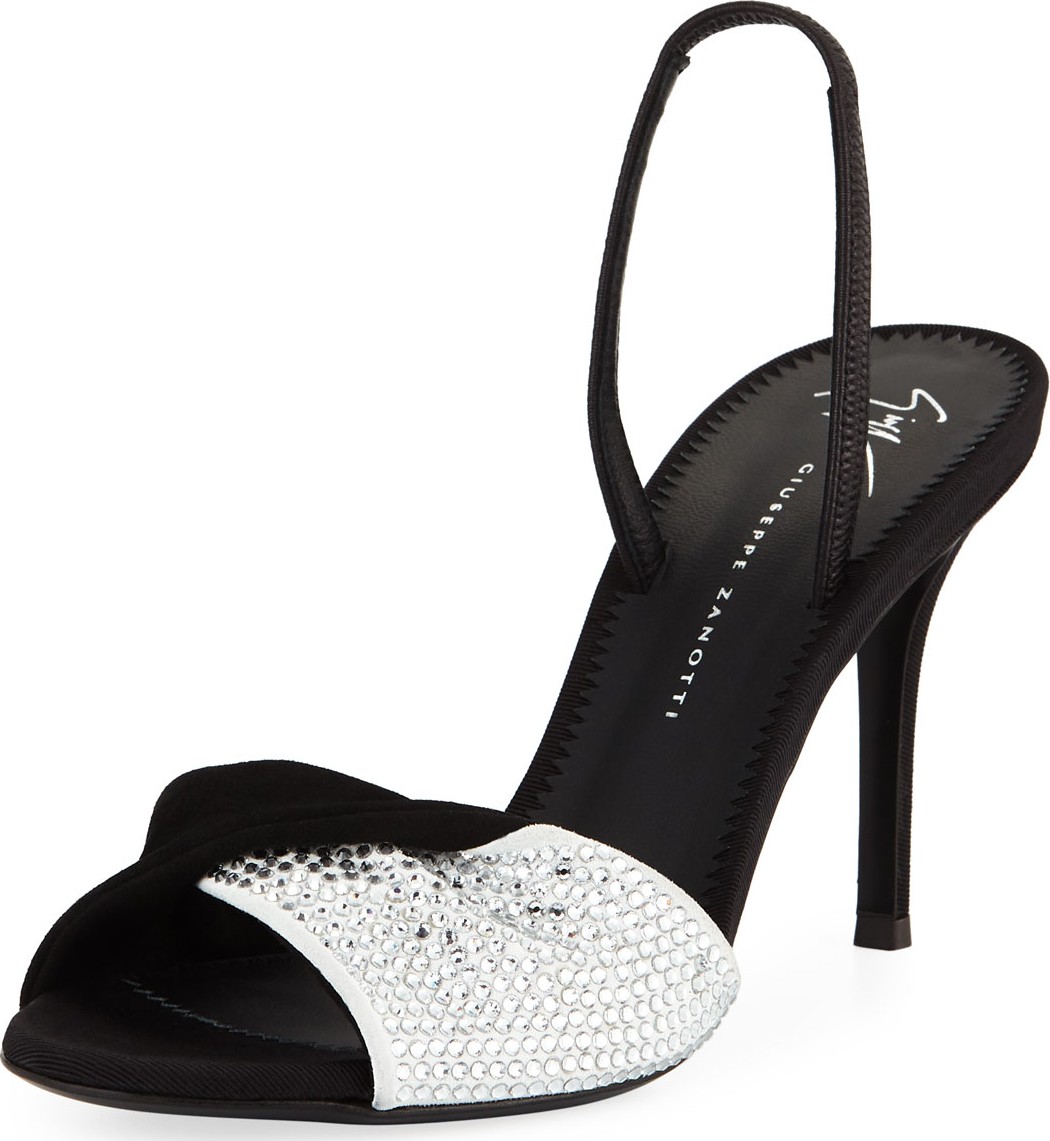 Giuseppe Zanotti Two-Tone Embellished Sandals