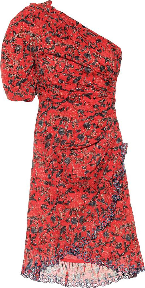 Isabel Marant Etoile Esther printed cotton minidress