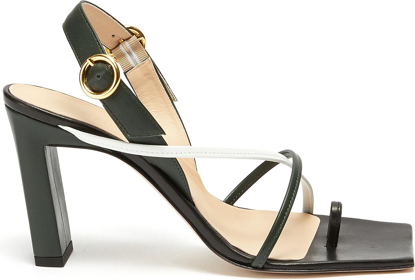 Wandler 'Elza' Square toe strappy slingback sandals
