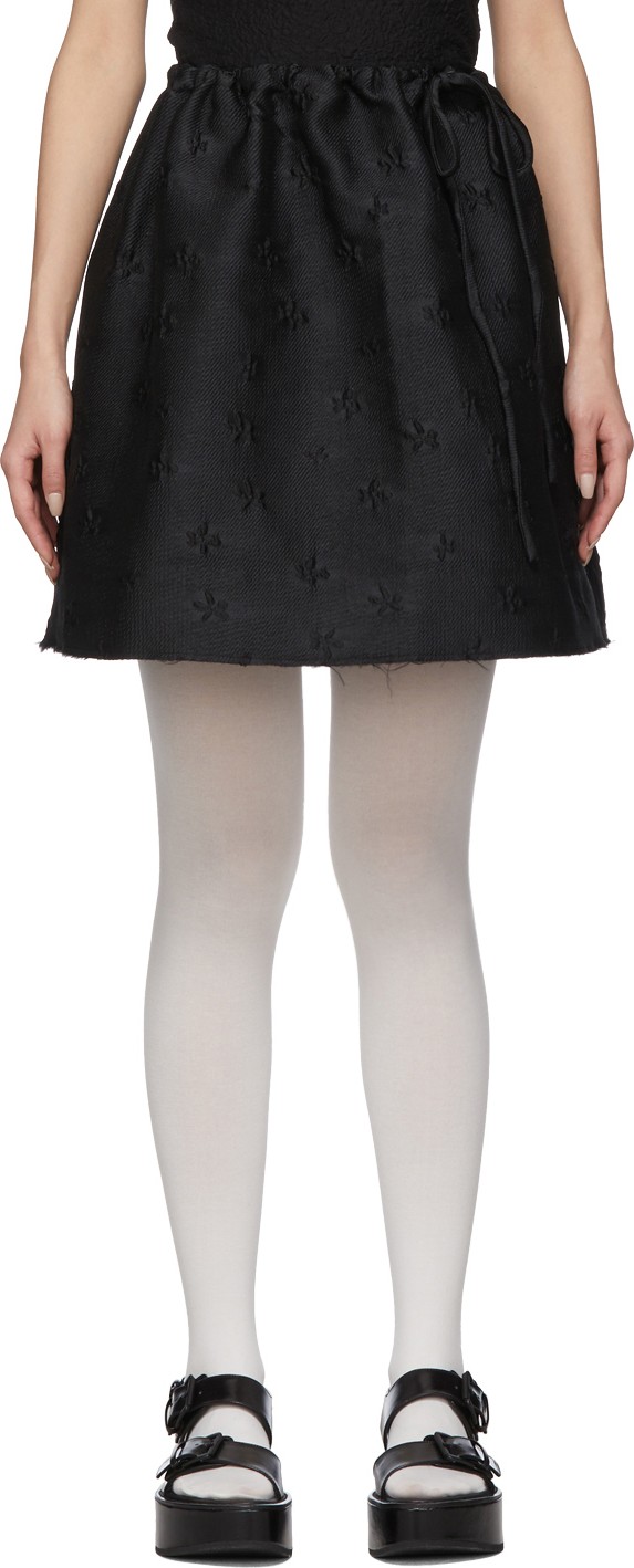 Shushu/Tong Black Bow Skirt