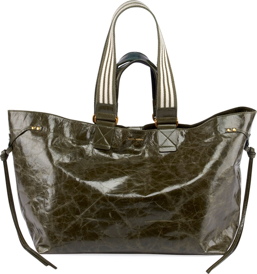 Isabel Marant Wardy Distressed Shoulder Bag