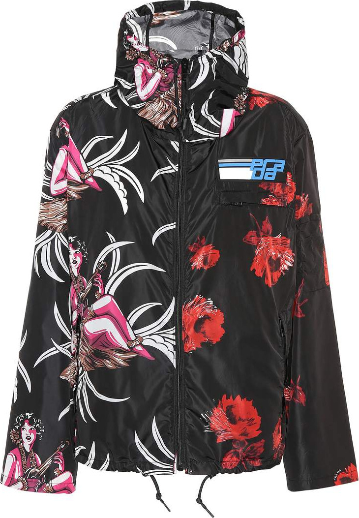 Prada Floral technical jacket