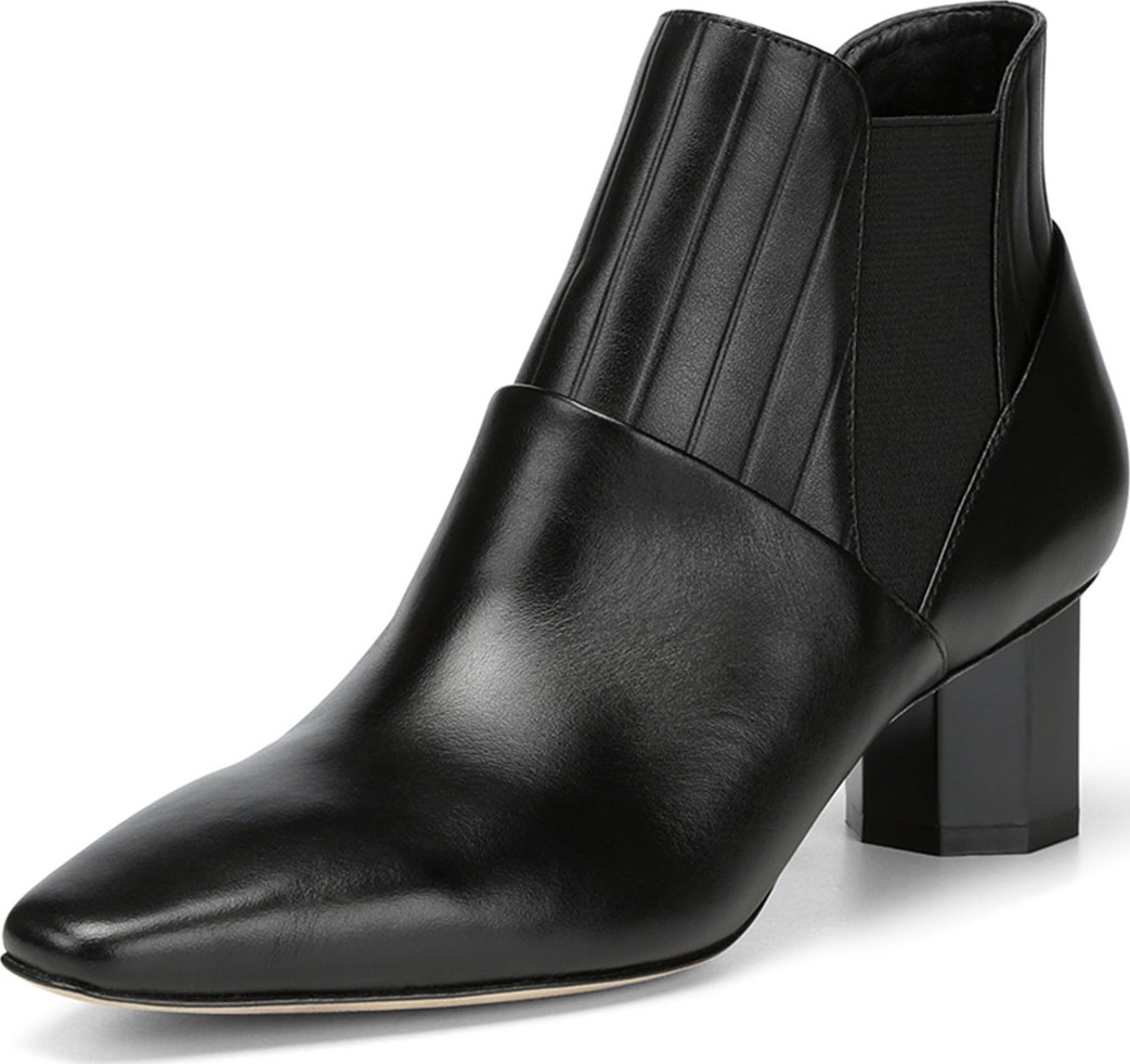 Donald J Pliner Fate Leather Gored Booties