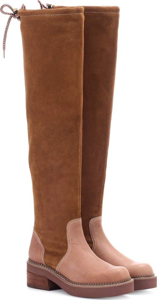See By Chloé Suede over-the-knee boots
