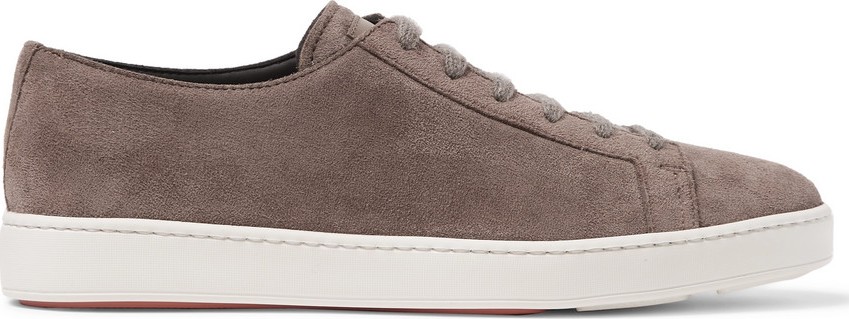Santoni Suede Sneakers