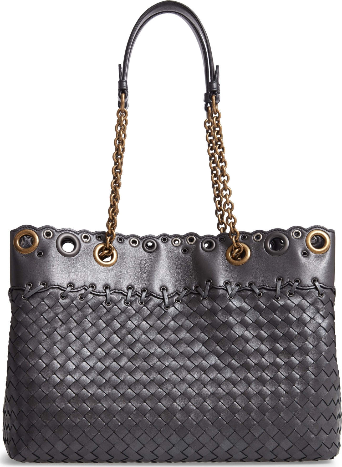 Bottega Veneta Intrecciato Leather Tote Bag