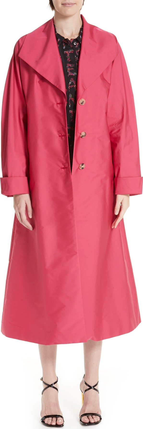 Etro Taffeta Trench Coat