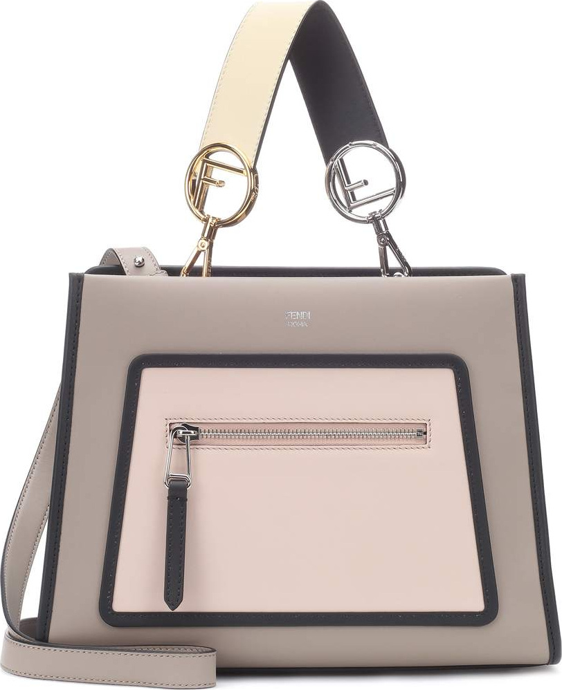 Fendi Runway Small leather shoulder bag
