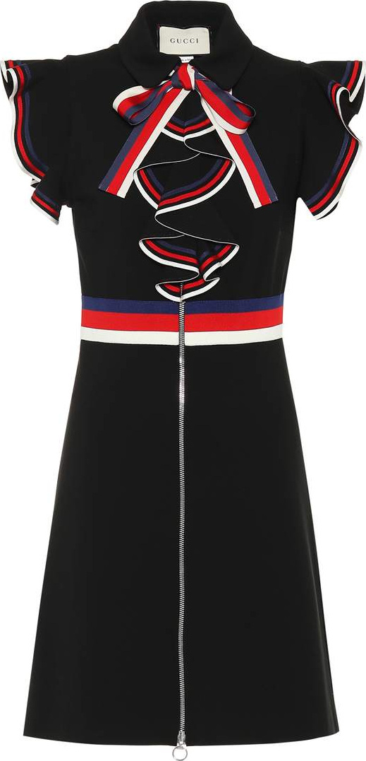 Gucci Sylvie web stretch-jersey dress