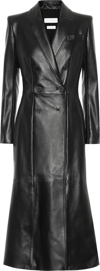 Alexander McQueen Leather coat