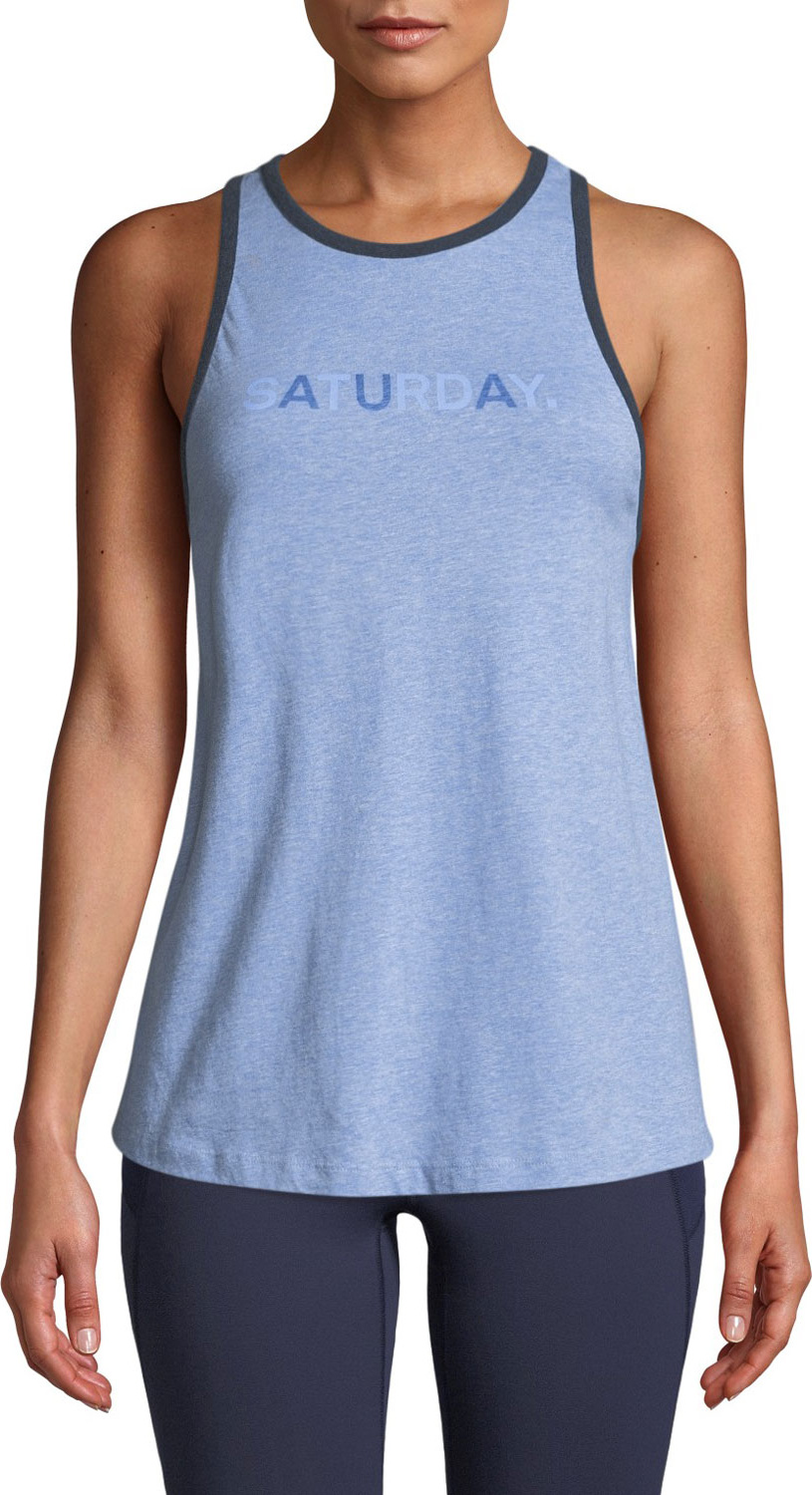 LNDR Saturday Crewneck Racerback Tank