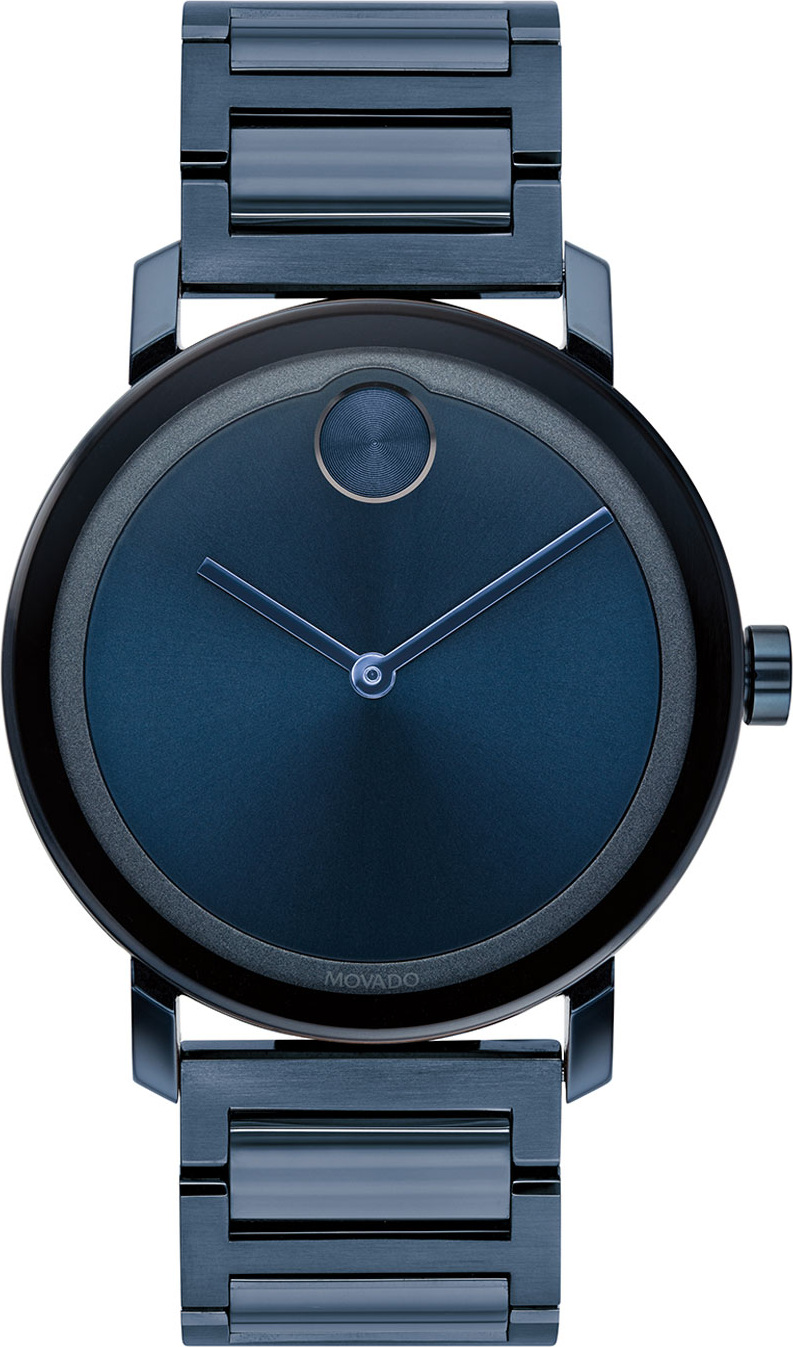 Movado Men's 40mm Bold Evolution Watch, Blue