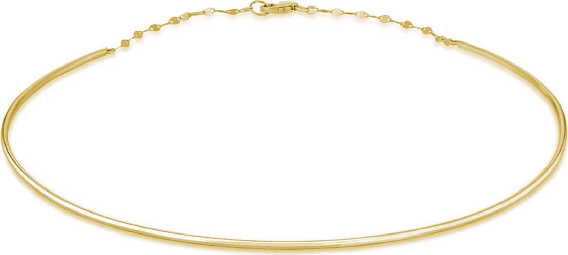 Lana 14k Thin Wire Choker Necklace