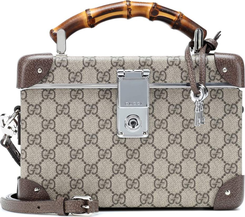 Gucci X Globe-Trotter GG shoulder bag