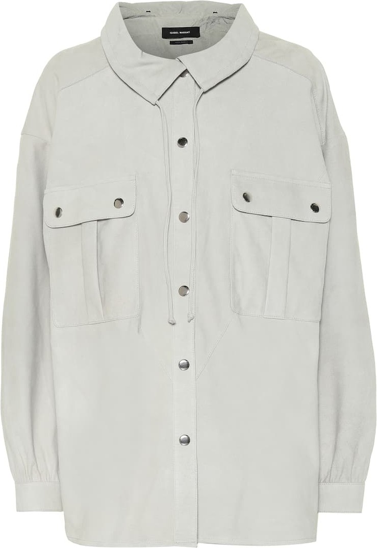 Isabel Marant Alambari suede shirt