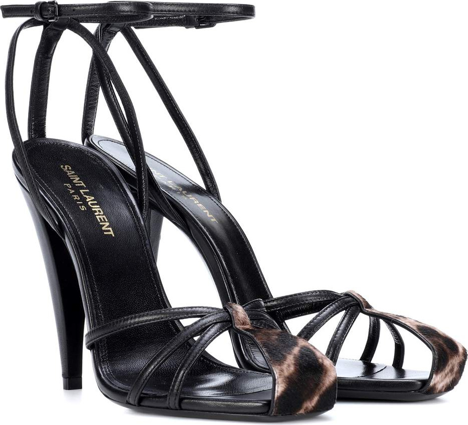 Saint Laurent ERA 110 leather sandals