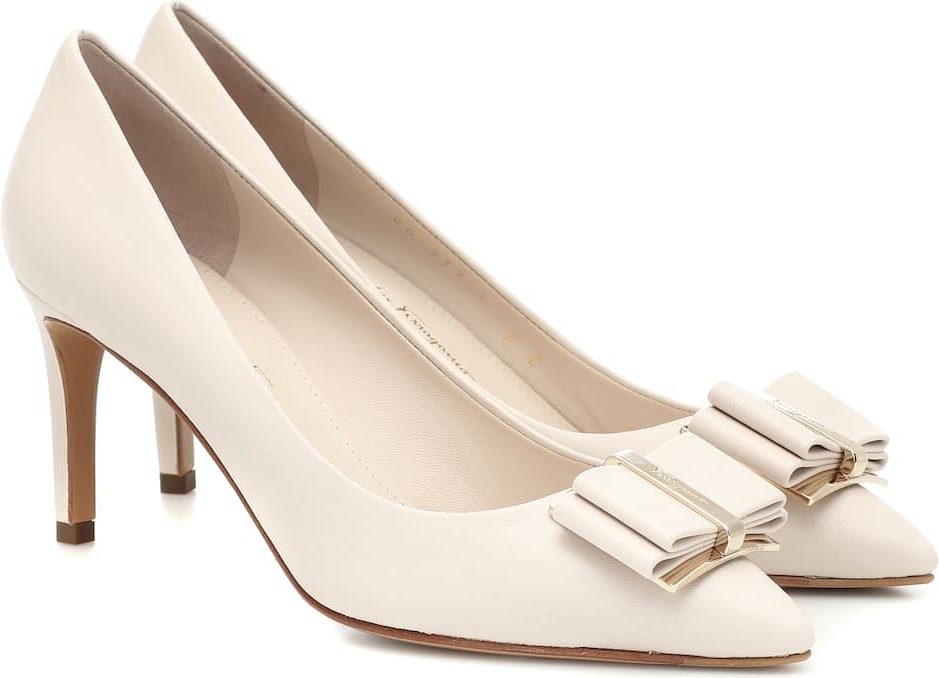 Salvatore Ferragamo Zeri 70 leather pumps