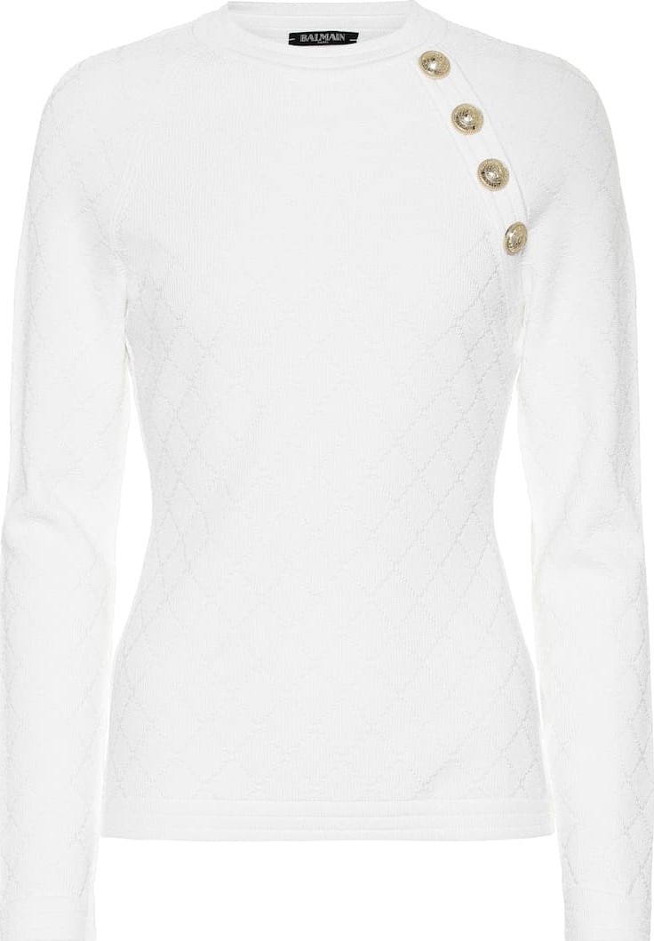 Balmain Jacquard sweater