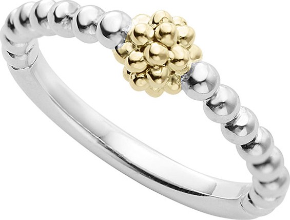 LAGOS Icon Caviar Stacking Ring, Size 7