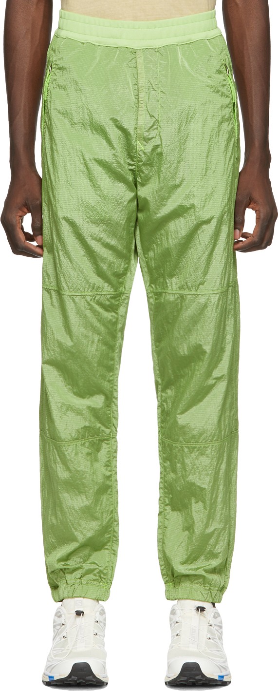 Stone Island Green Track Pants