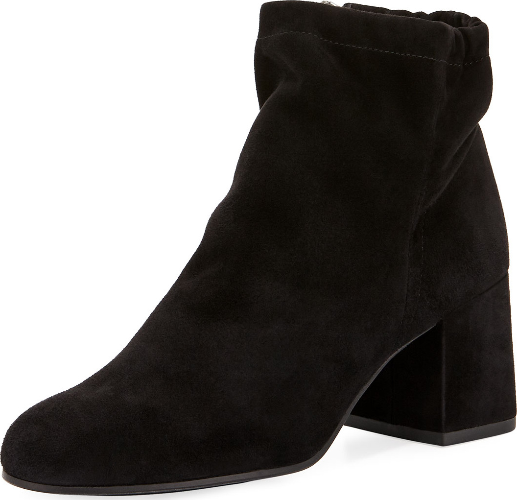 Eileen Fisher Hollis Suede Ankle Booties