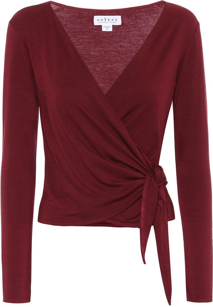 Velvet By Graham & Spencer Janessa V-neck top