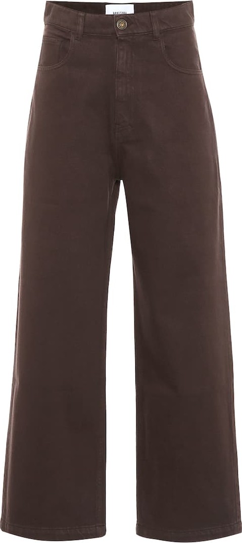 Nanushka Marfa high-rise straight jeans