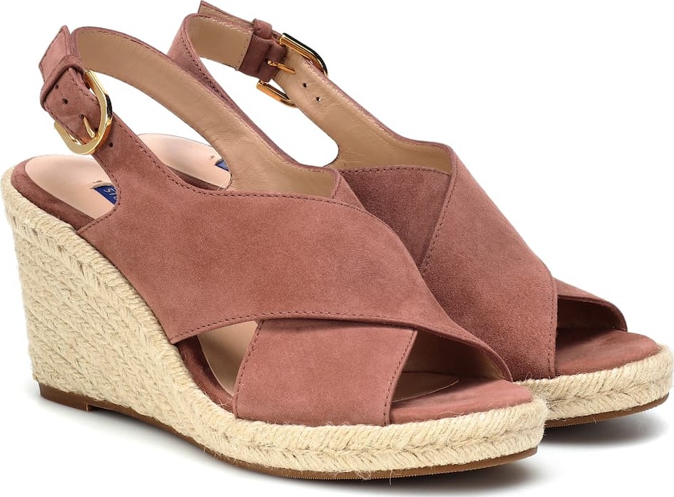 Stuart Weitzman Paris suede wedges