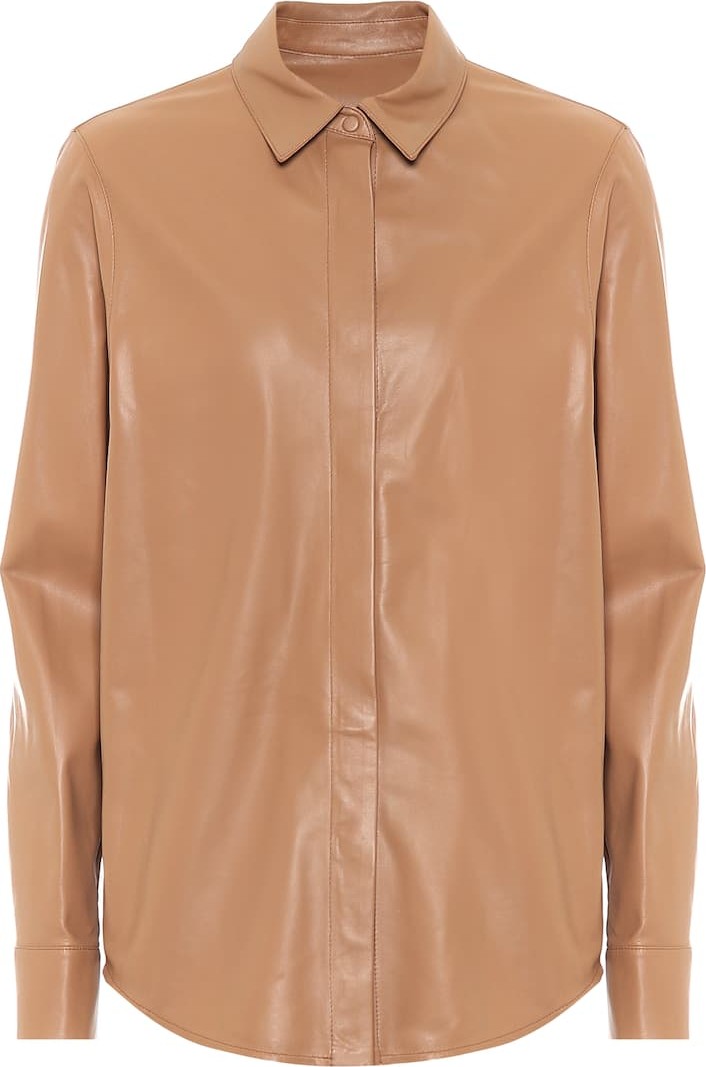 Zeynep Arcay Leather shirt