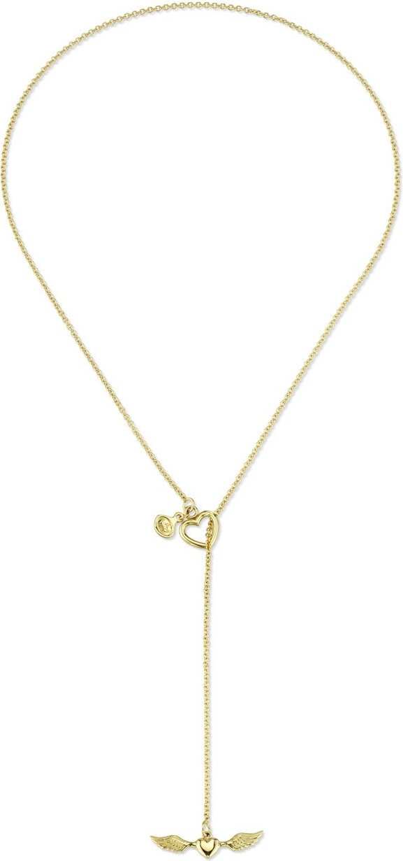 Cynthia Bach 18k Gold Sweetheart Toggle Necklace