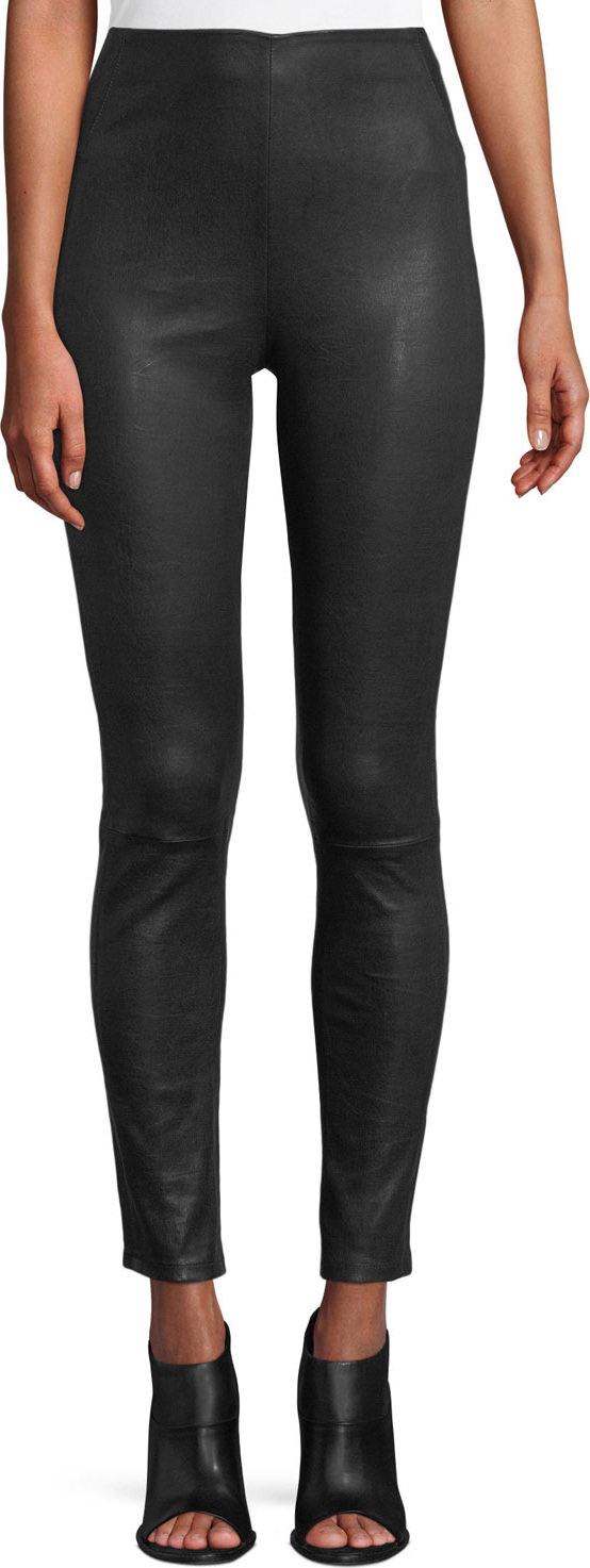 Veronica Beard Indy Leather Leggings