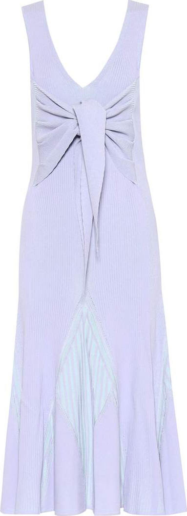 Roberto Cavalli Ribbed knit dress