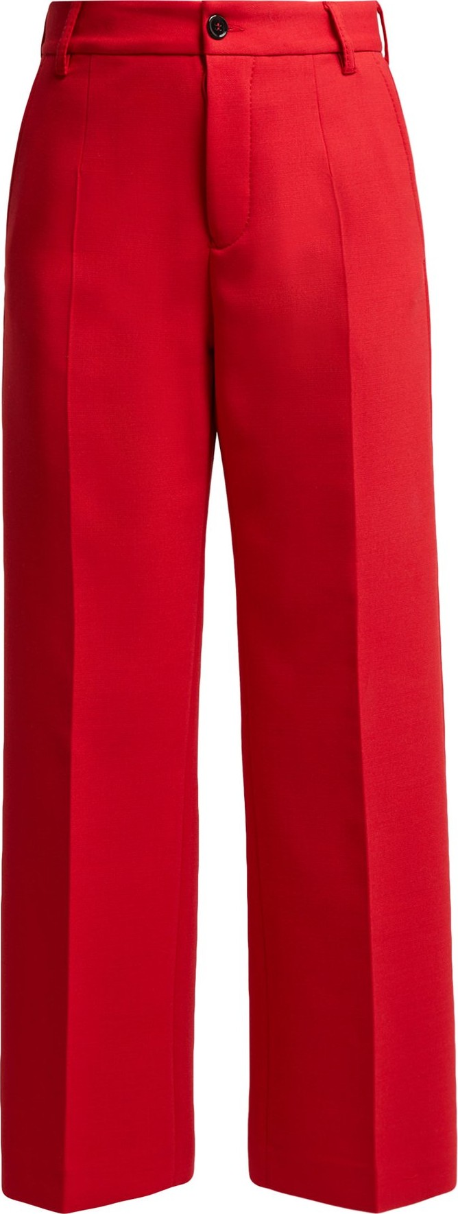 MM6 Maison Margiela High-rise straight leg trousers