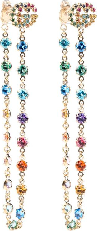 Gucci Running G 18kt yellow gold earrings