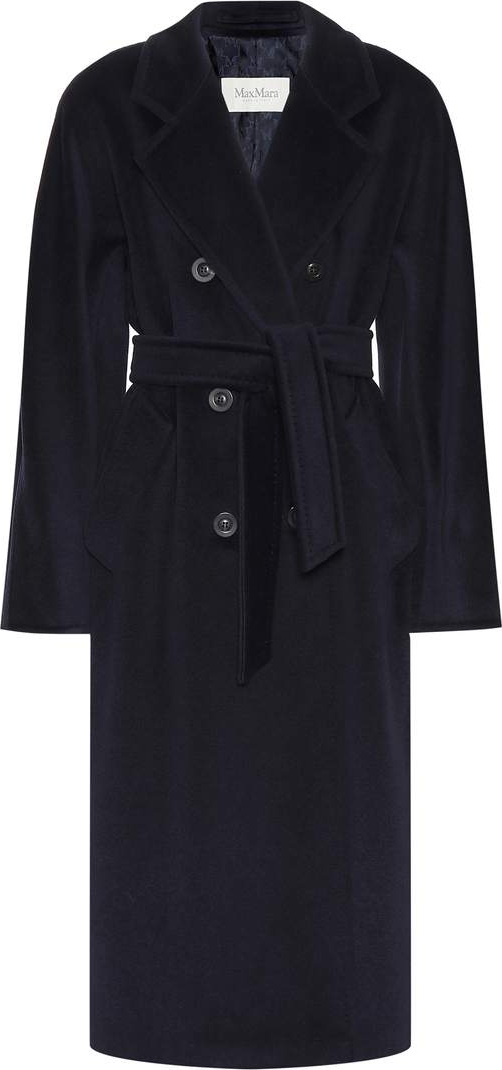 Max Mara Belted wool and cashmere-blend coat
