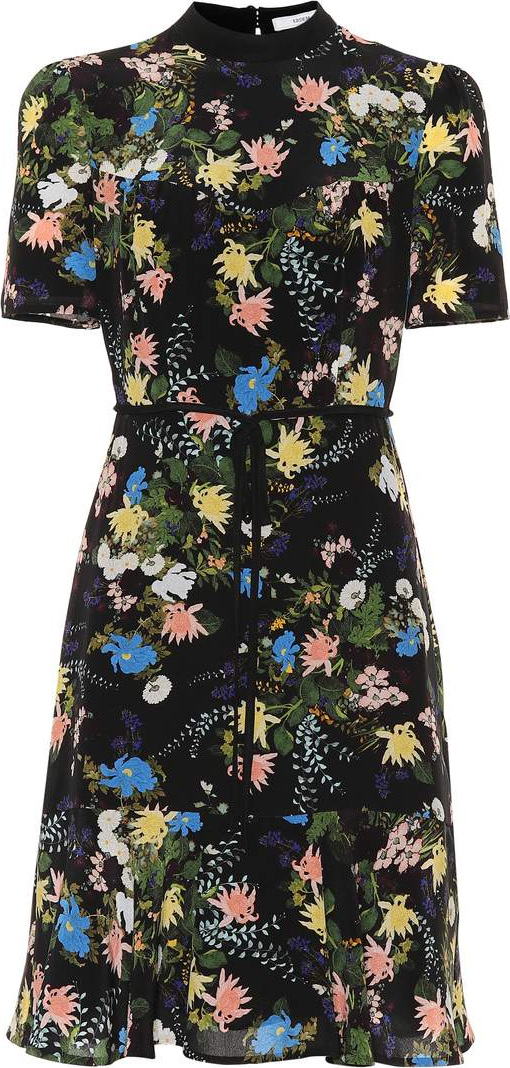 Erdem Anne floral silk dress