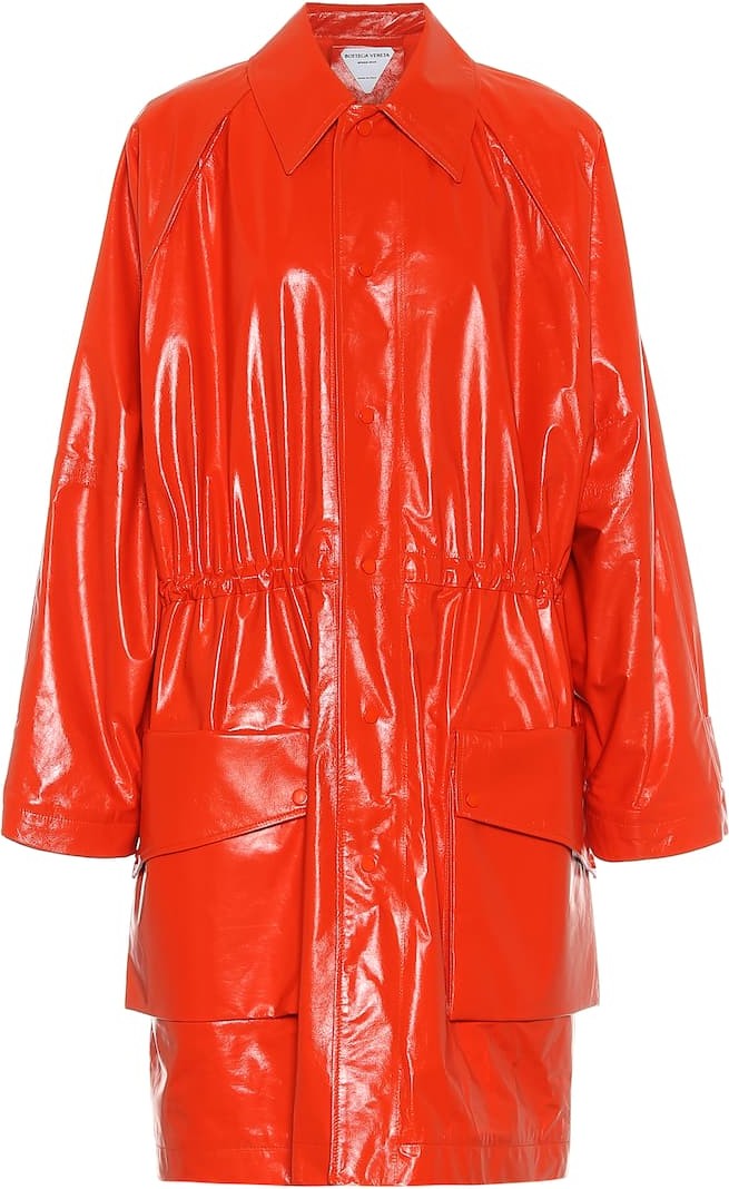 Bottega Veneta Leather coat