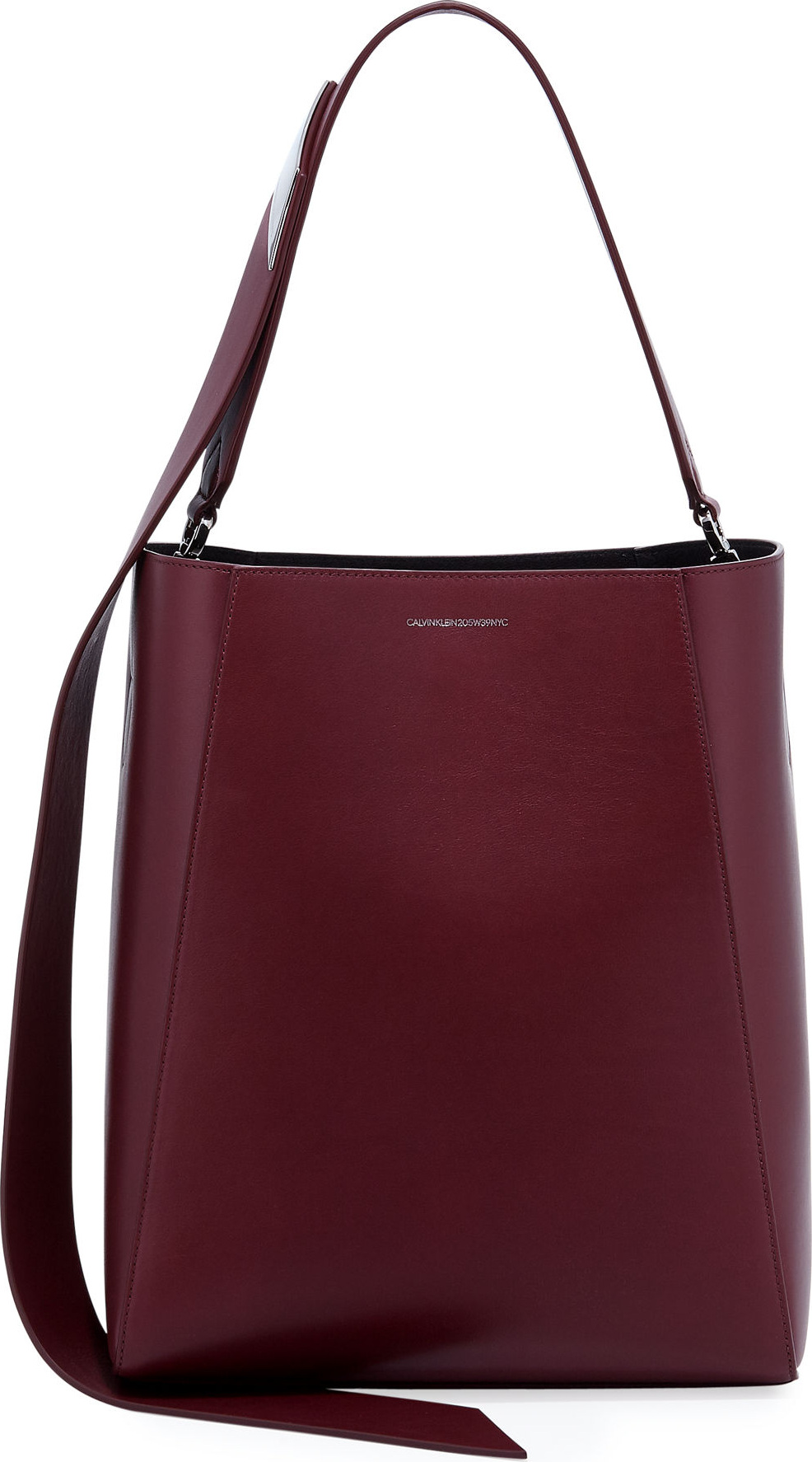 Calvin Klein 205W39NYC Calf Leather Bucket Bag