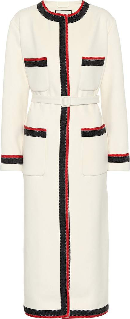 Gucci Belted wool coat