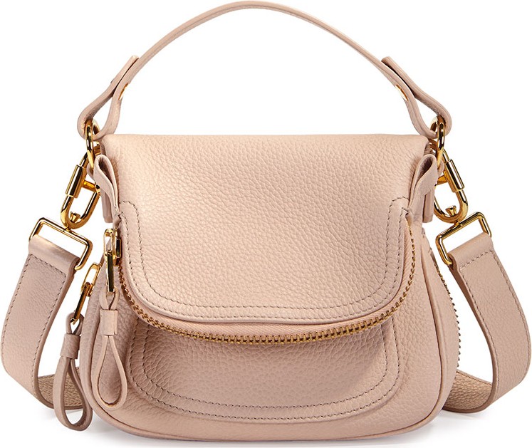 TOM FORD Jennifer Mini Grained Leather Shoulder Bag