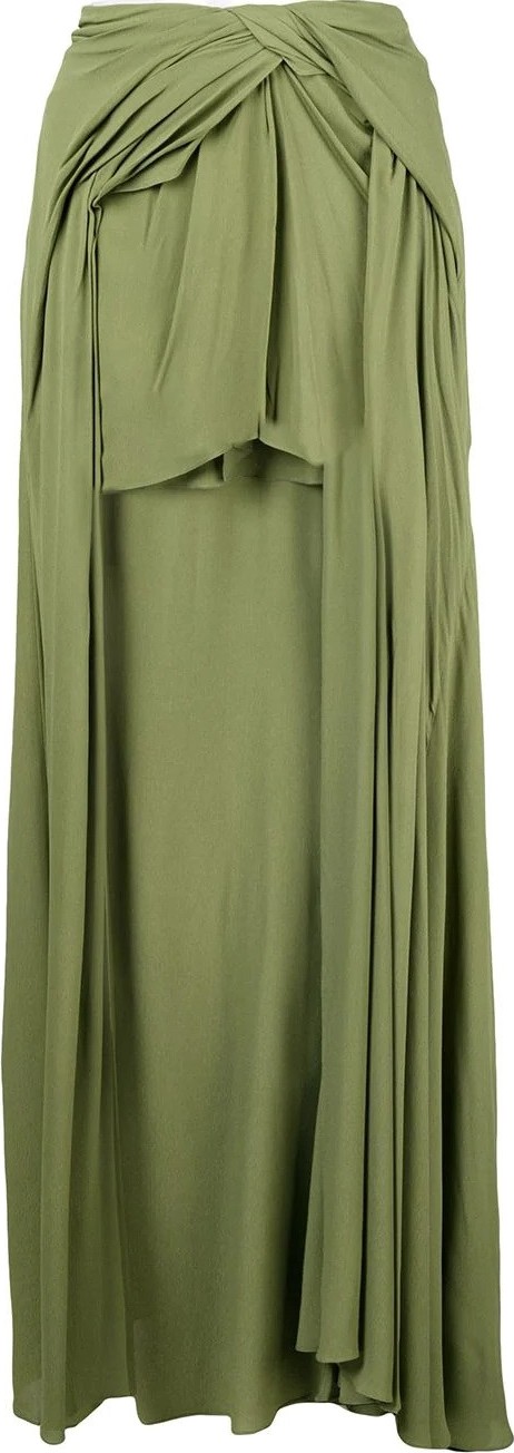Jacquemus asymmetric long skirt