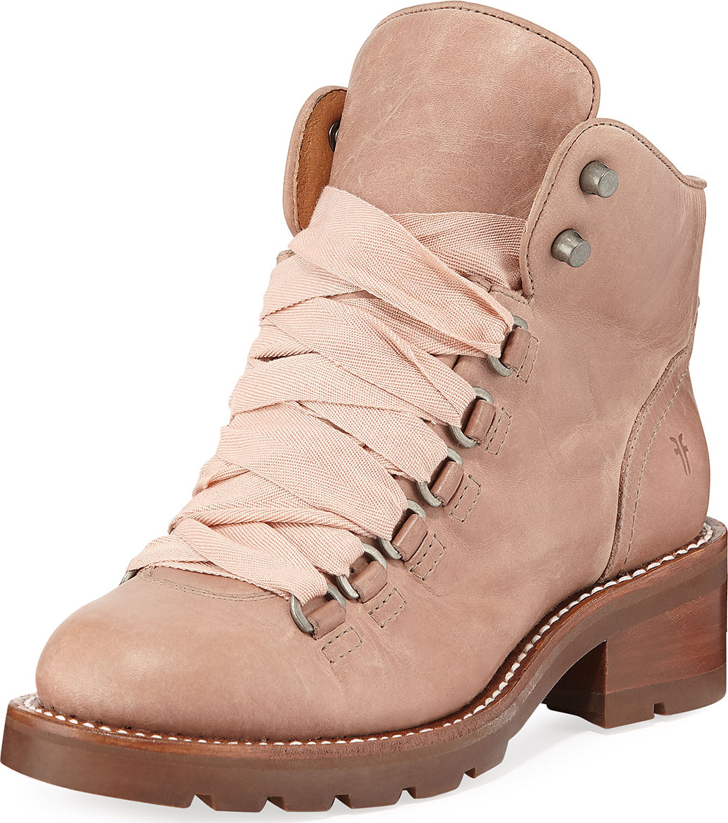 Frye Alta Leather Hiker Boots